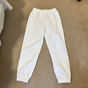 White Pacsun Sweatpants Joggers